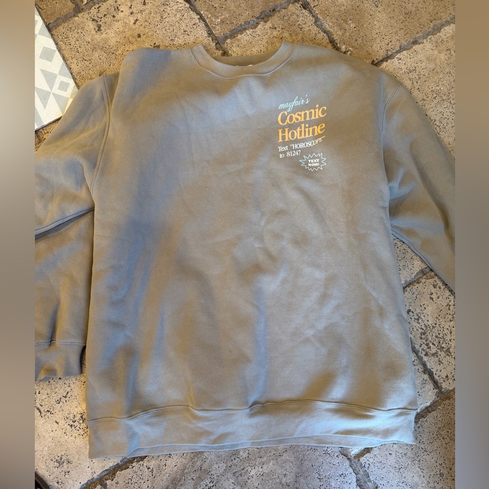 Women's Gray Mayfair Group Crew Neck Sweater